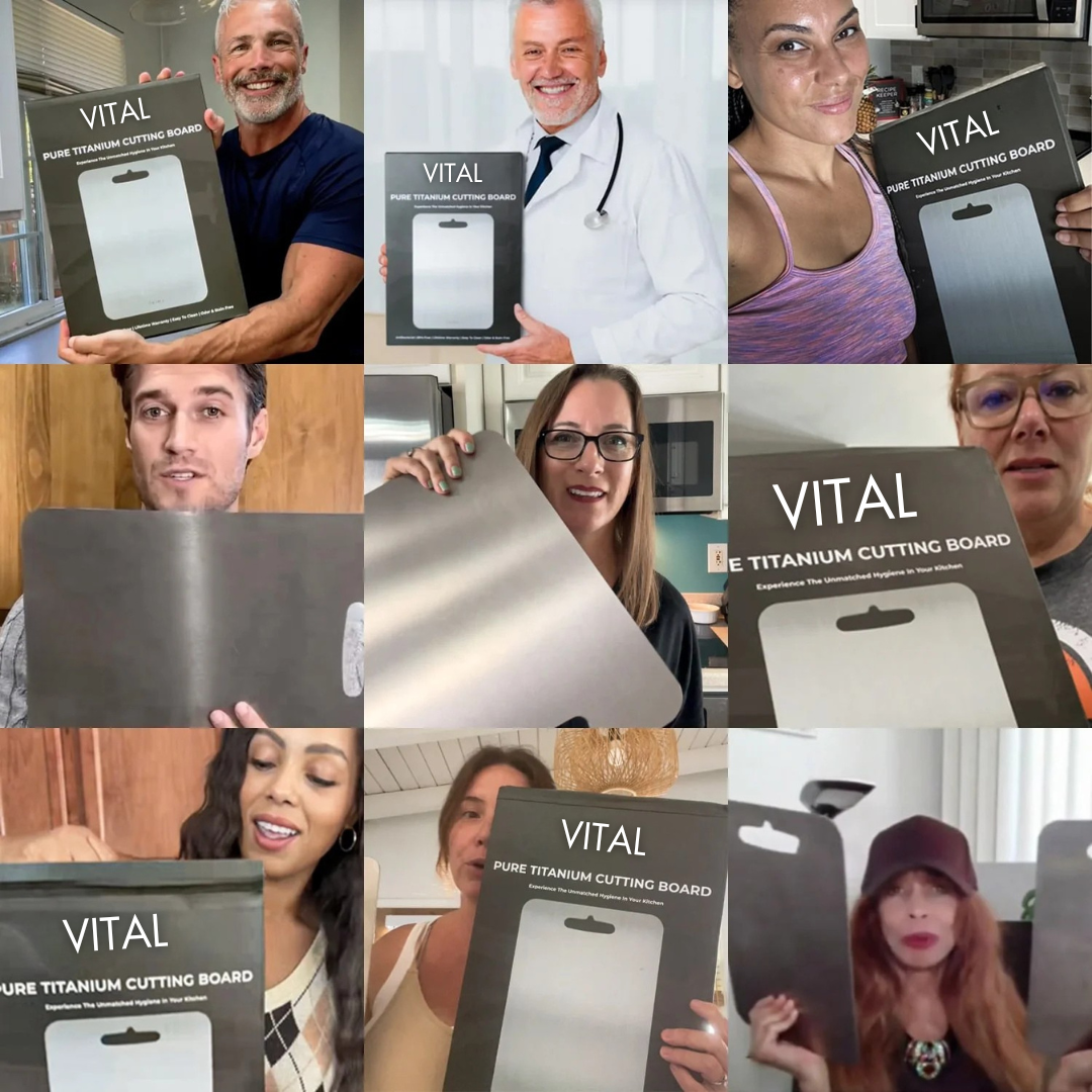 Original Vital™ 100% Reines Titan Schneidebrett