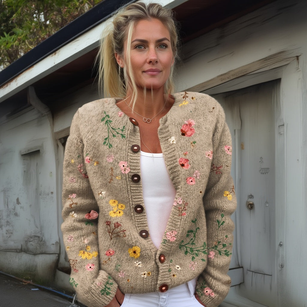 Natura | Blumen-Cardigan